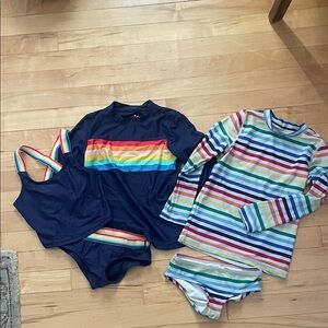 Primary Rainbow Swimsuit Bundle
